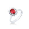 Anello Visconti Rubino grande