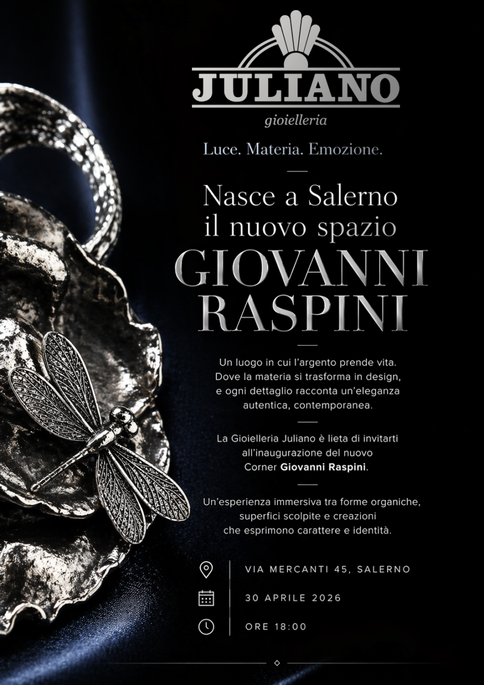 gioielli Giovanni Raspini a Salerno